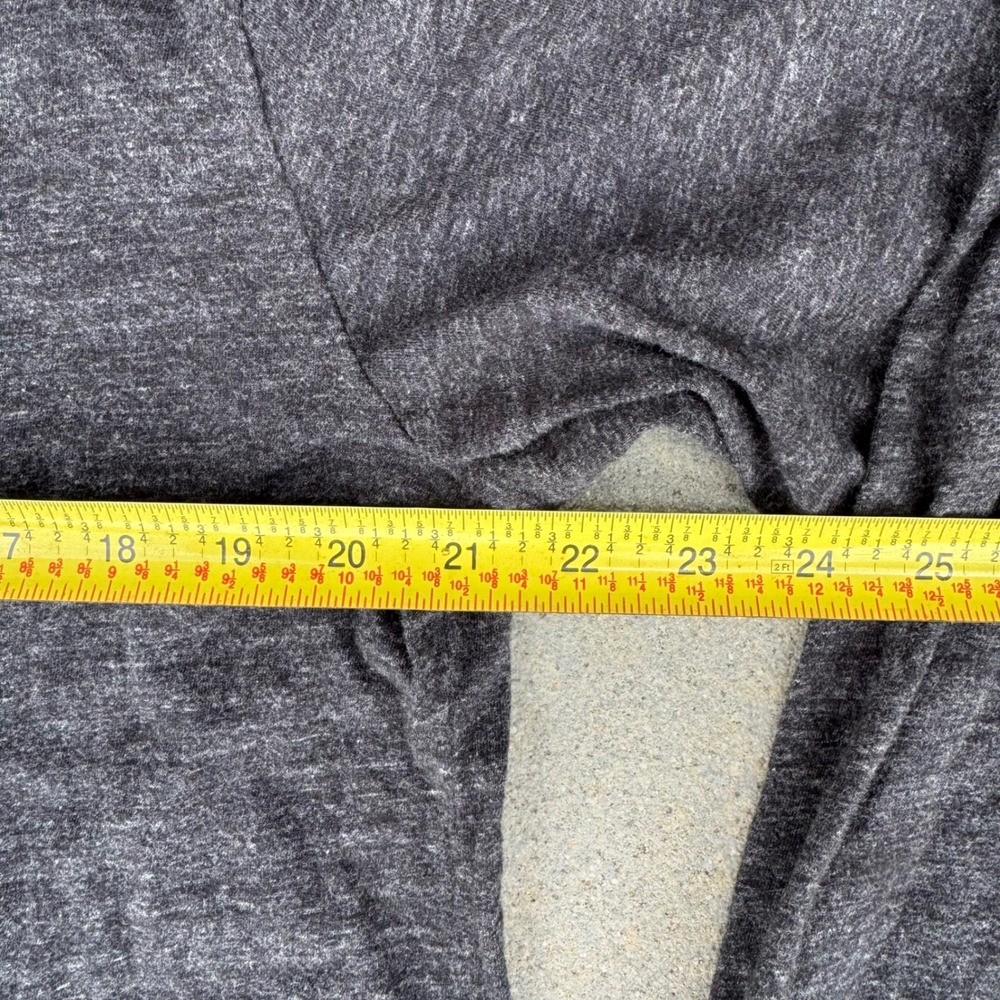 Polo Ralph Lauren Mens V-Neck‎ Long Sleeve T-Shirt Charcoal Gray - Picture 4 of 5